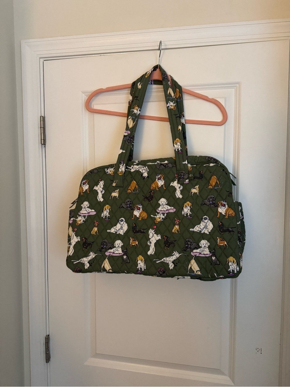 Vera Bradley quilted travel bag NEW